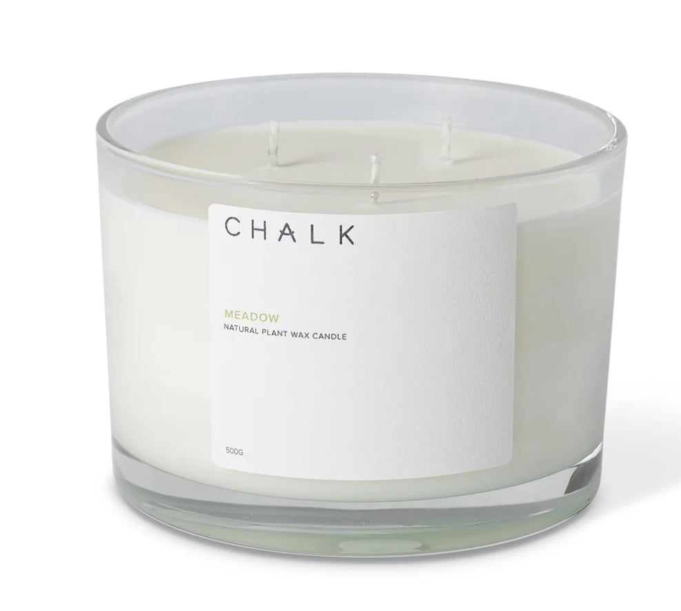 PLANT WAX CANDLE 500G - MEADOW
