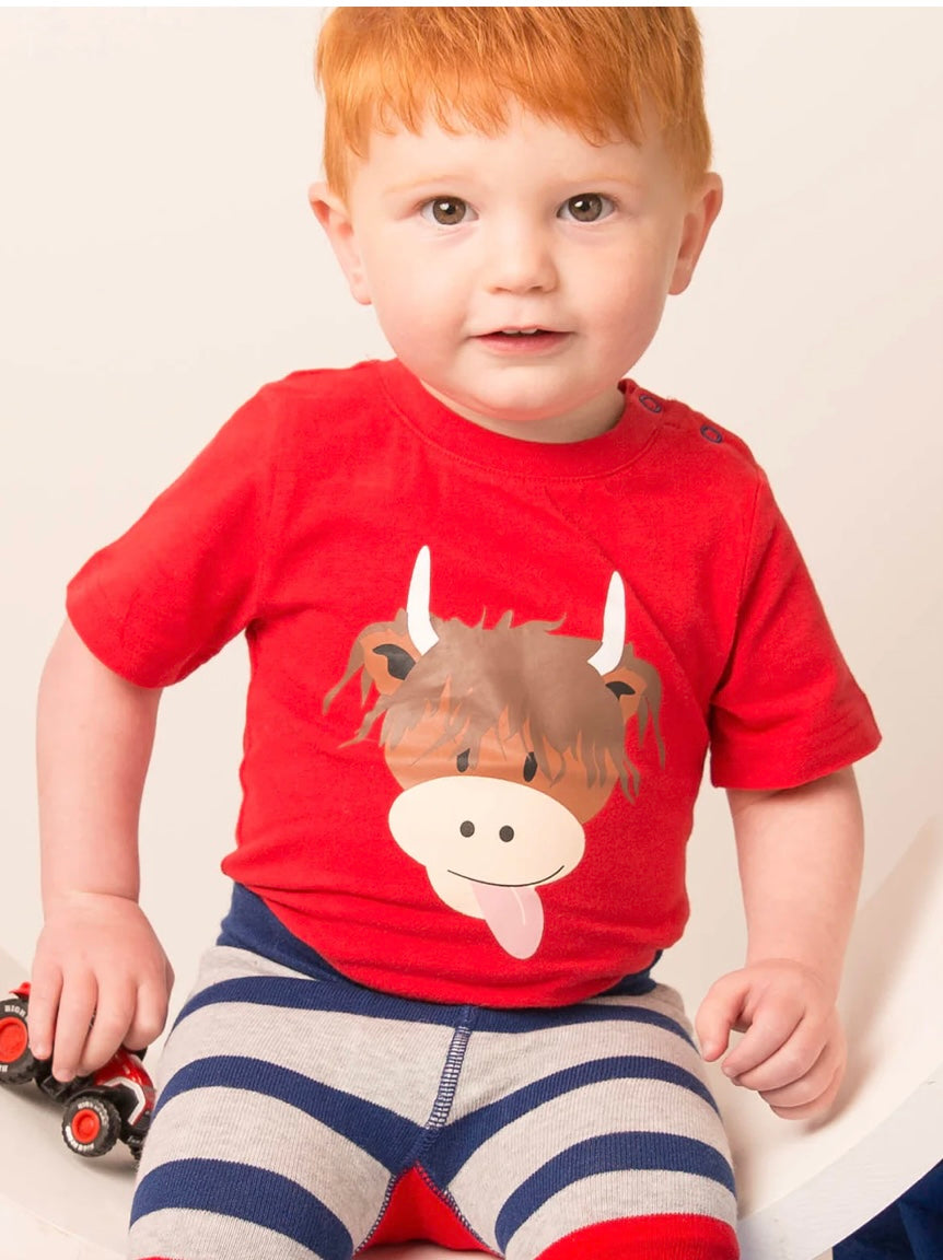 Hamish Highland Cow Summer Tee