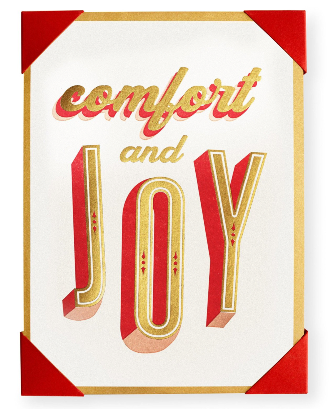 Comfort and joy (Pack of 5)