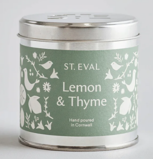 Lemon & Thyme, Summer Folk Tin Candle