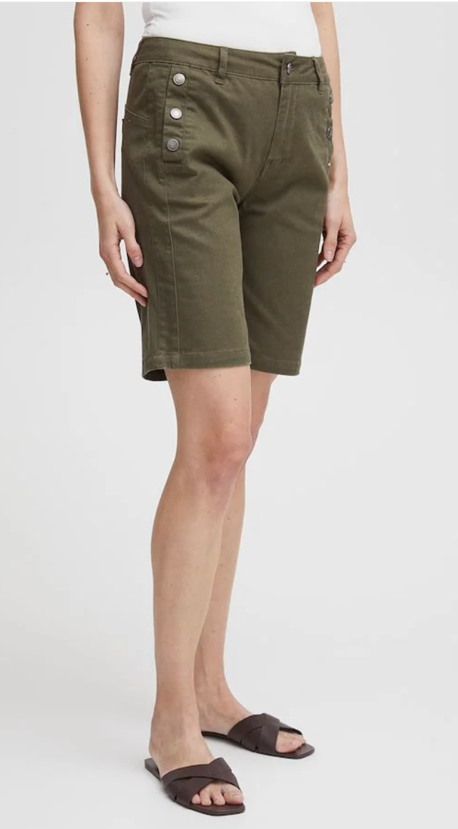 FRLO MAX SHORTS - LODEN GREEN