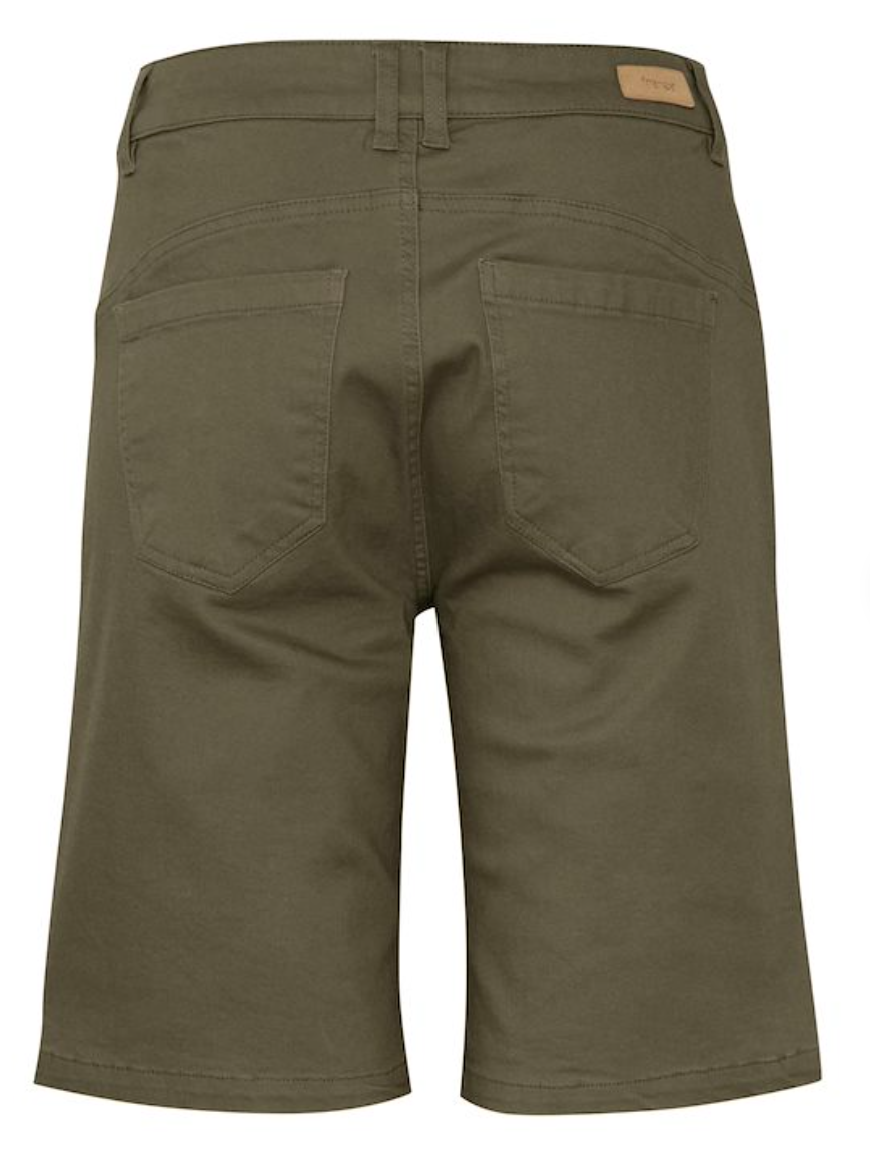 FRLOMAX CAPRI SHORTS - Dusty Olive