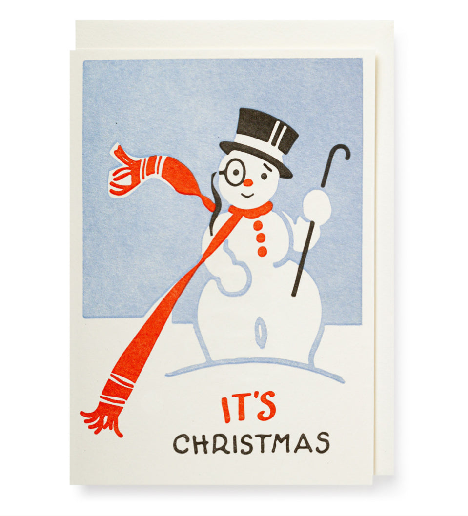 Christmas Snowman Mini