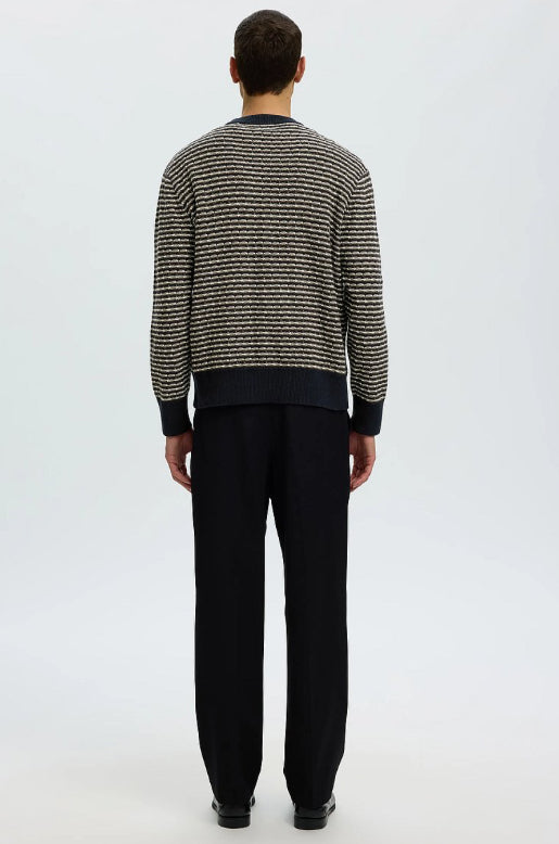 SLMDARRELL LS STRUCTURE CREW NECK POS
