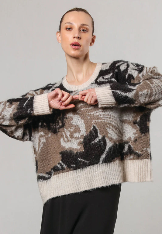 Religion Eccentric Jumper (stone/taupe)