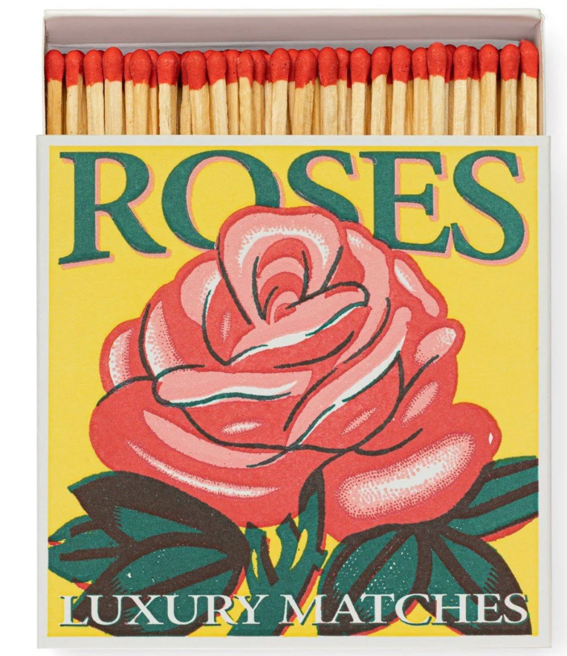Red Rose Match Box