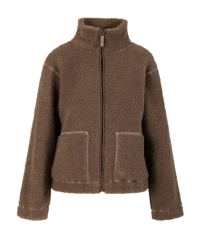 JAMIE ZIP SWEATER