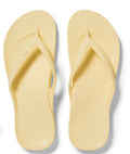ARCHIES ARCH SUPPORT FLIP FLOPS - LEMON