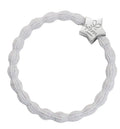ByEloise Metallic Silver Star - White