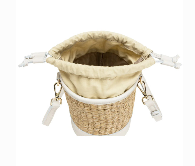 DRAWSTRING BUCKET BAG