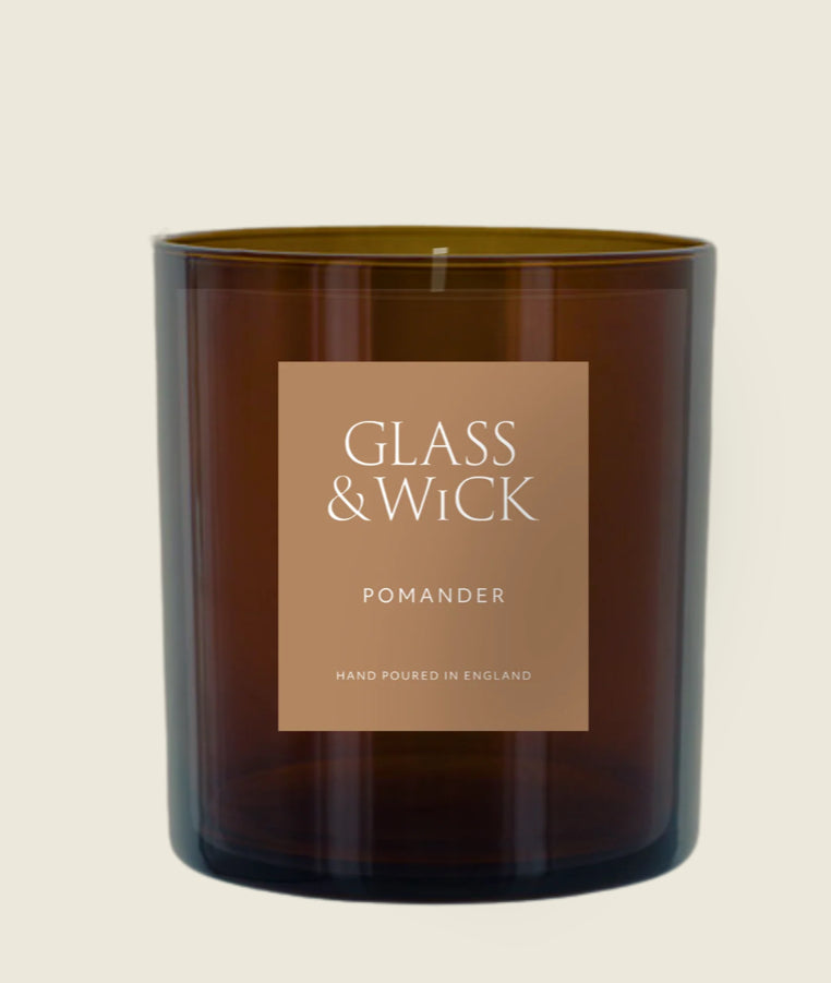 Glass & Wick Pomander Luxury Candle