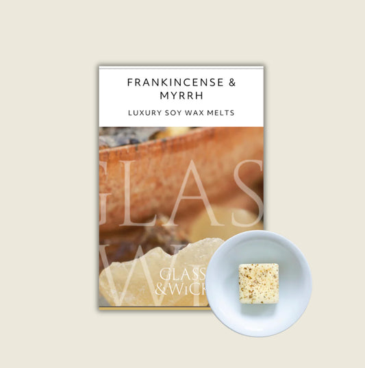 Glass & Wick Frankincense & Myrrh Soy Wax Melts