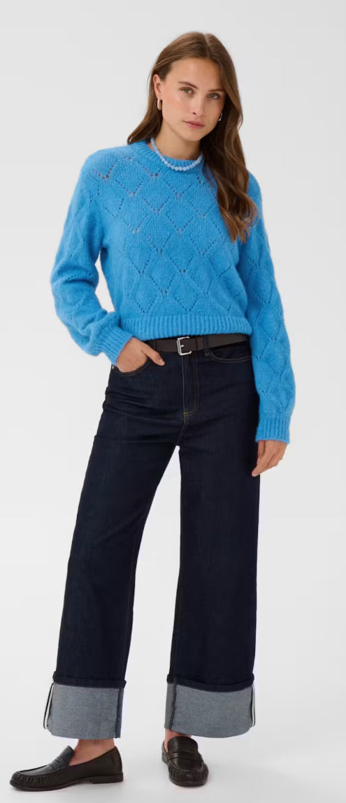 TABBATHASZ PULLOVER - LICHEN BLUE MELANGE
