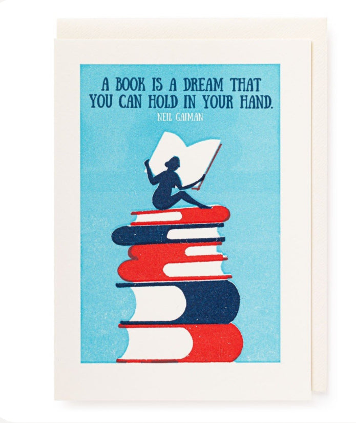 A book is a dream card