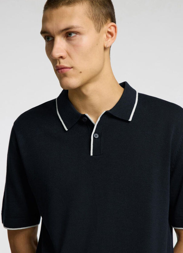 SLHMATTIS KNIT POLO SHIRT