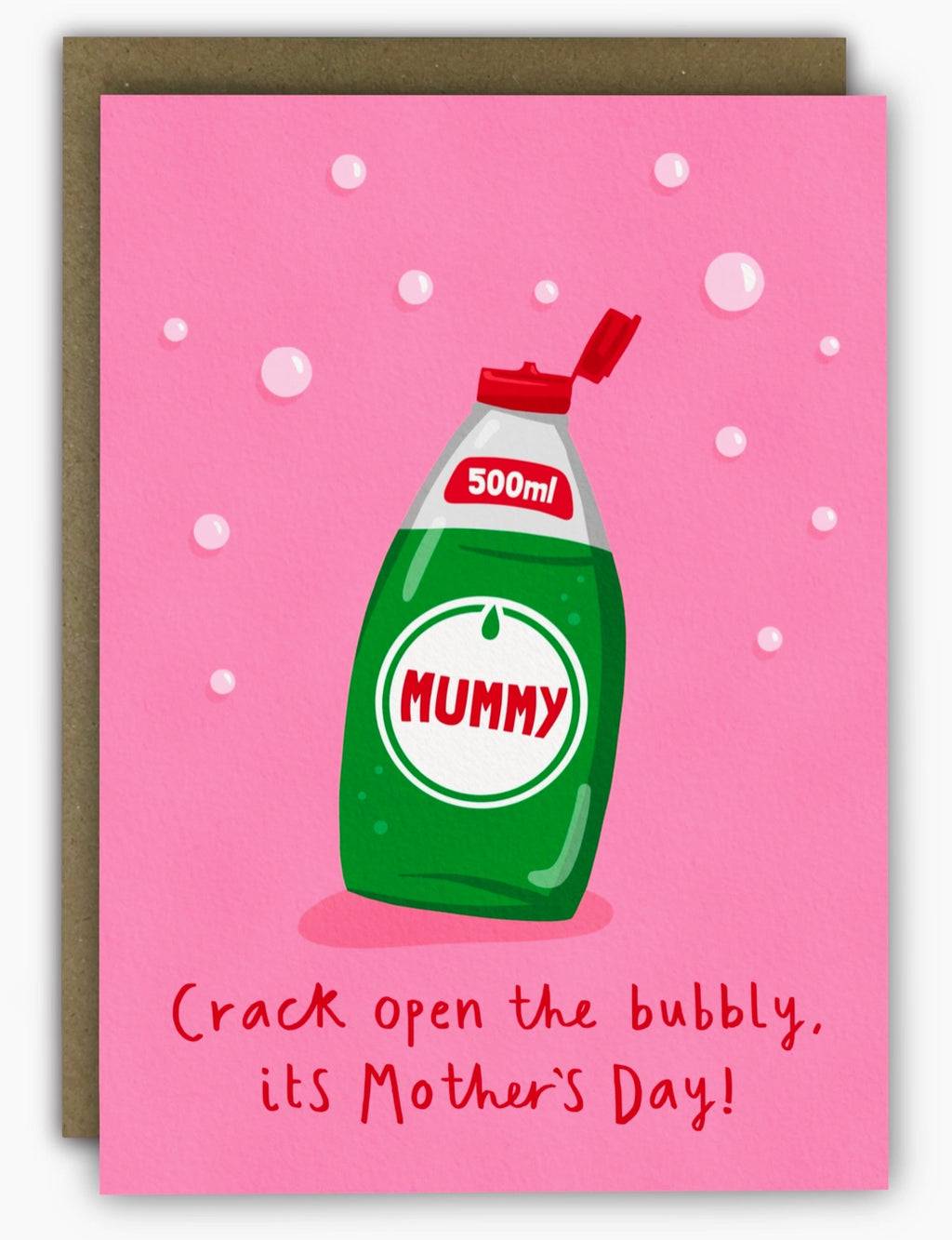 Mothers Day Bubbly Card