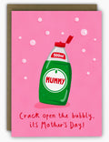 Mothers Day Bubbly Card