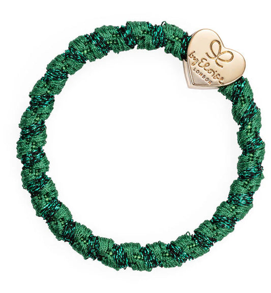 ByEloise Woven Gold Heart - Chive