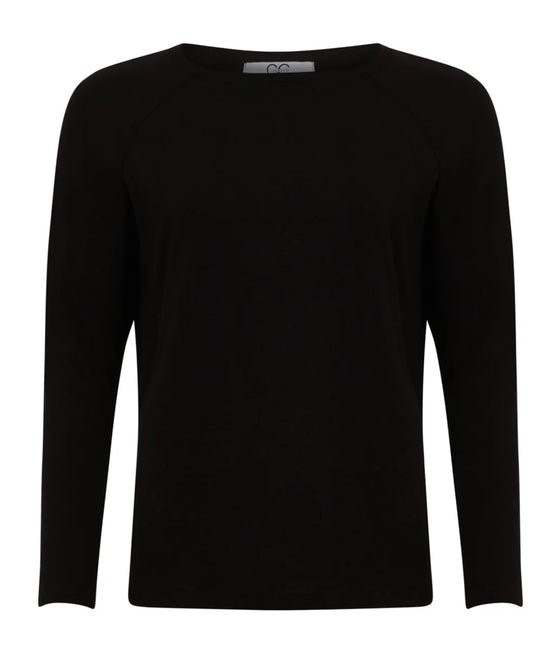 CC Heart Long Sleeve T-Shirt Black