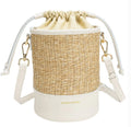 DRAWSTRING BUCKET BAG