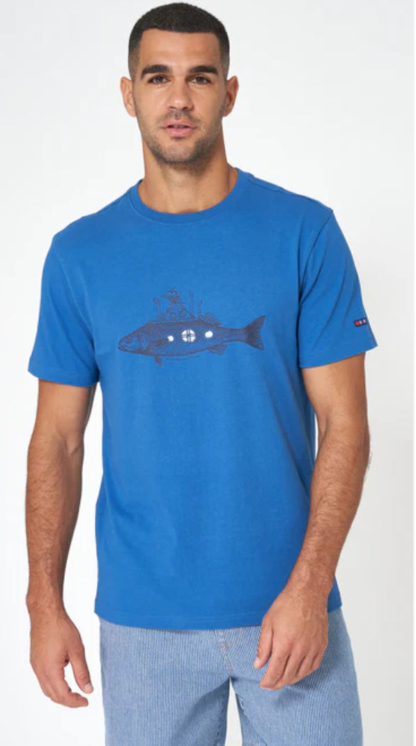 T-SHIRT WITH SUBMARINE FISH