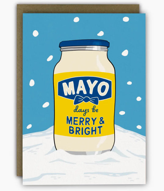 Running with Scissors Funny Christmas Cards