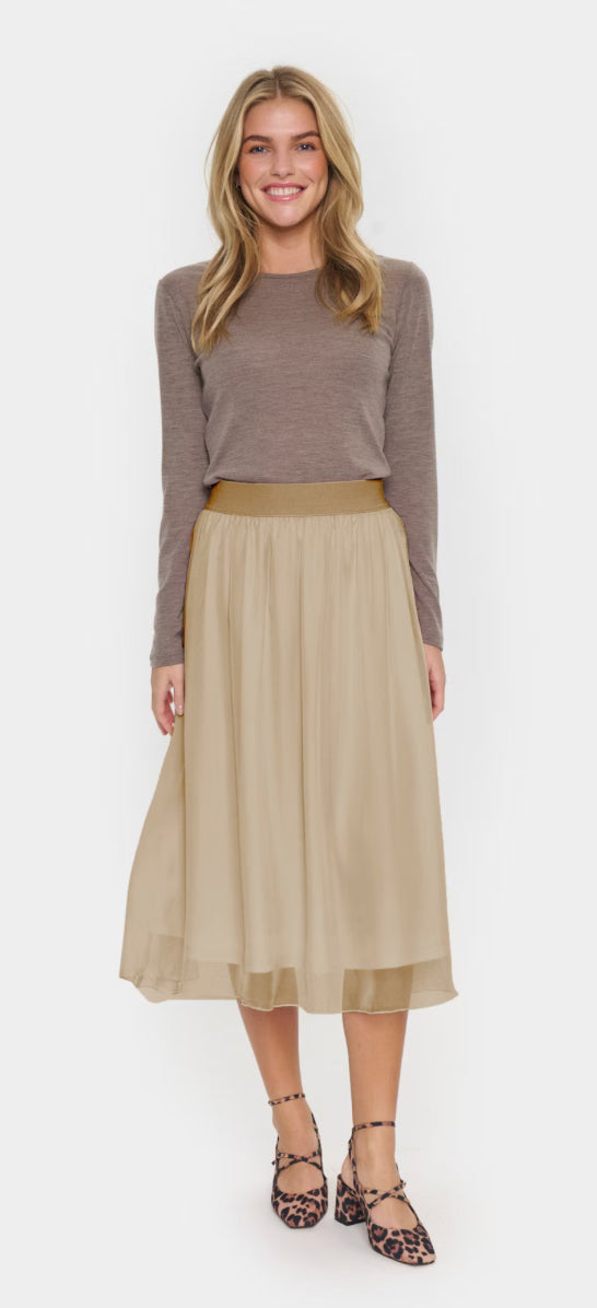 CoralSZ Skirt - Plaza Taupe