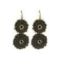 Pomme Earrings - Gunmetal