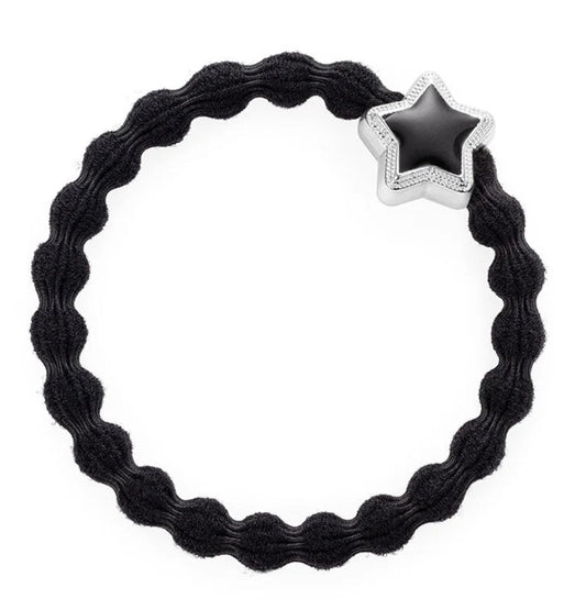 ByEloise Enamel Silver Star - Black