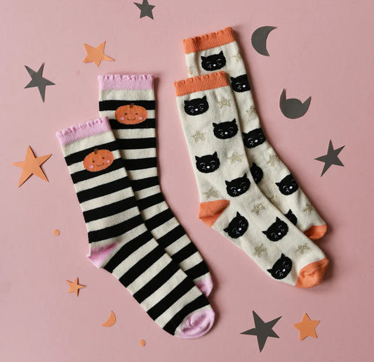 Spooky Halloween 2 Pack Socks - Rockahula