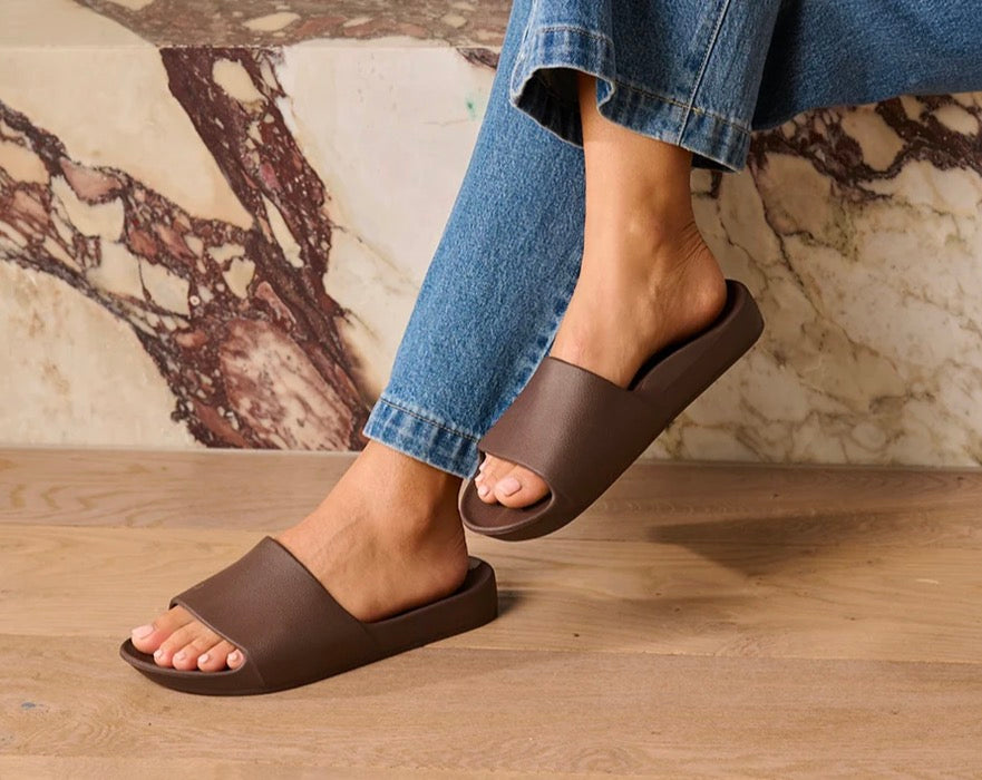 ARCHIES ARCH SUPPORT SLIDES - BROWN