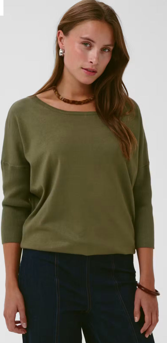 MILASZ ROUND-NECK PULLOVER