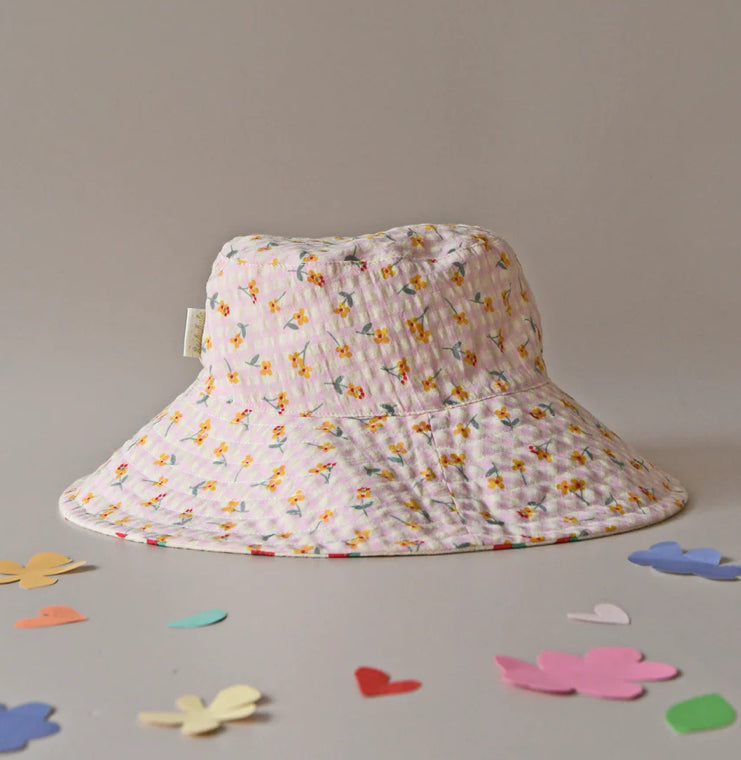 Strawberry Fair Reversible Sun Hat