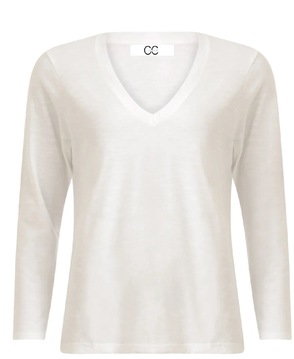 LONG SLEEVE V-NECK T-SHIRT