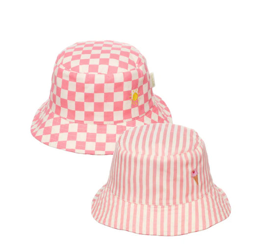 ROCKAHULA KIDS REVERSIBLE BUCKET HATS