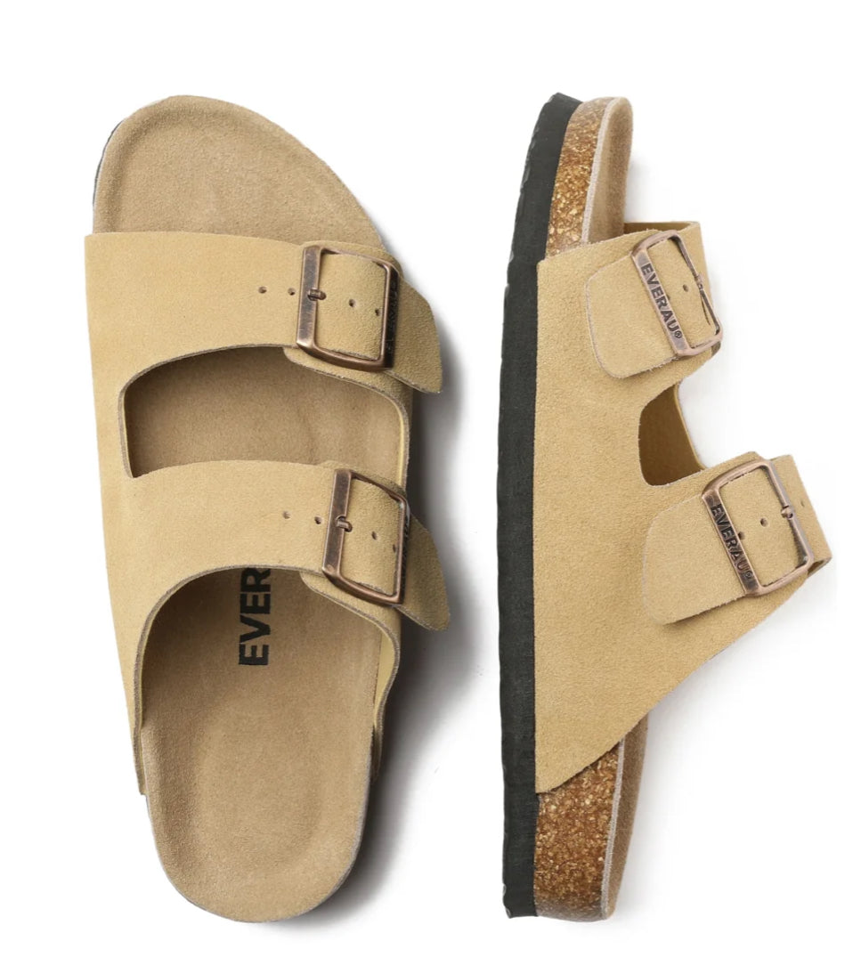 AUSTRALIAN EVERAU MALLARD SUEDE SANDALS