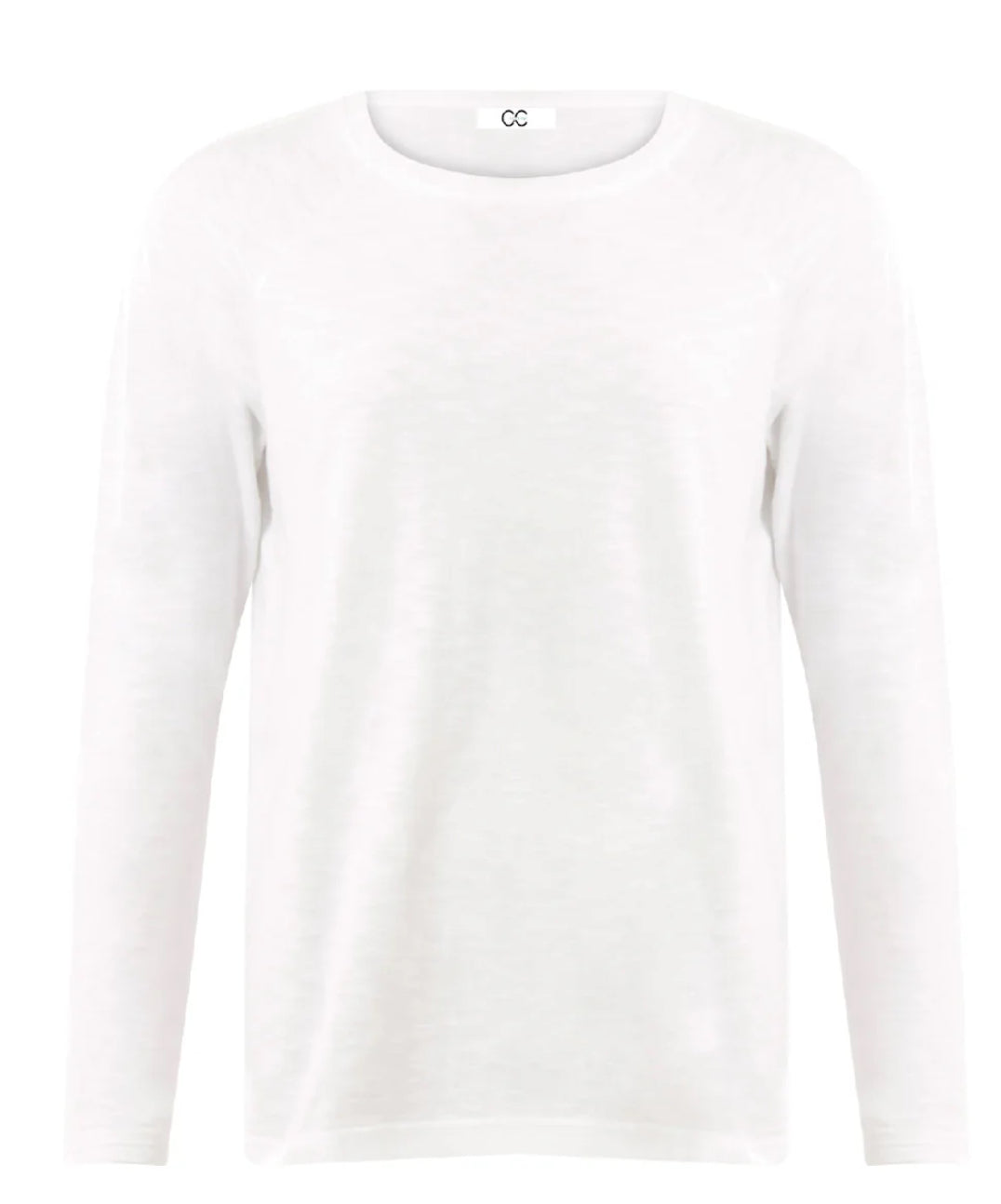 WHITE LONG SLEEVE T-SHIRT