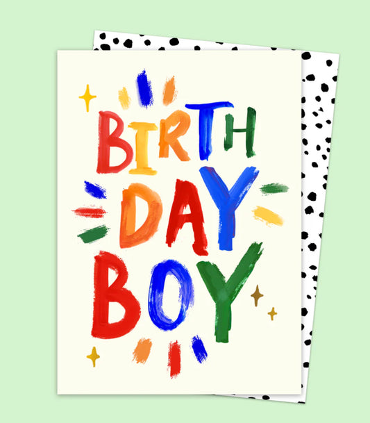 Birthday Boy Card