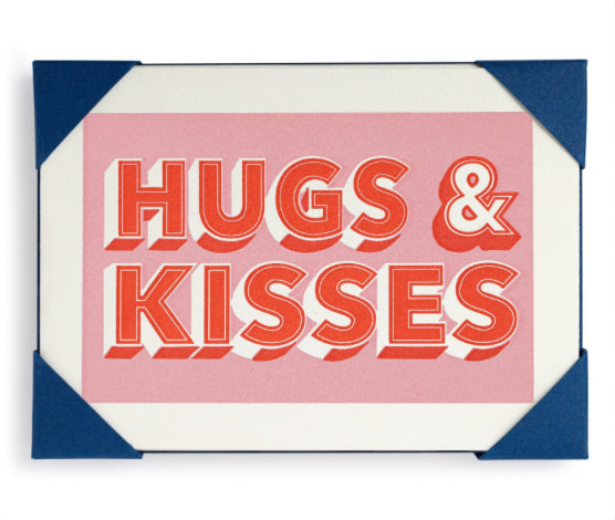 Hugs & Kisses Notelets Pack of 5