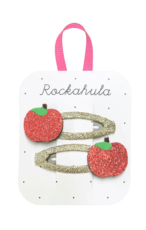 Rosy Red Apple Clips