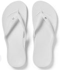ARCHIES ARCH SUPPORT FLIP FLOPS - CRYSTAL WHITE