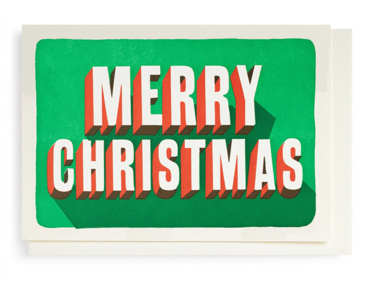 Merry Christmas Mini (Pack of 5)