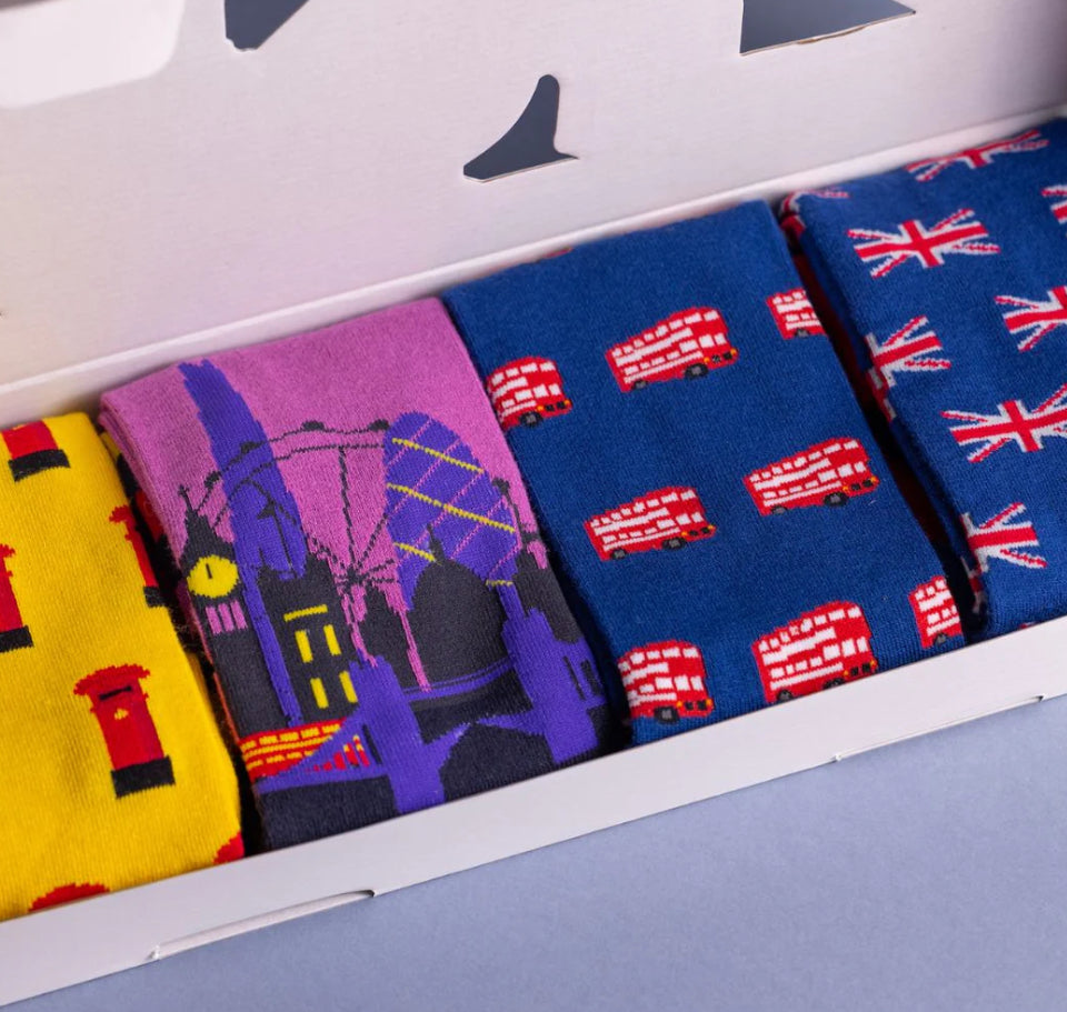 LONDON SOCK BOX