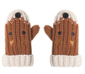 Felix Fox Knitted Mittens