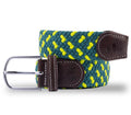 WOVEN BELT - GREEN SPOT