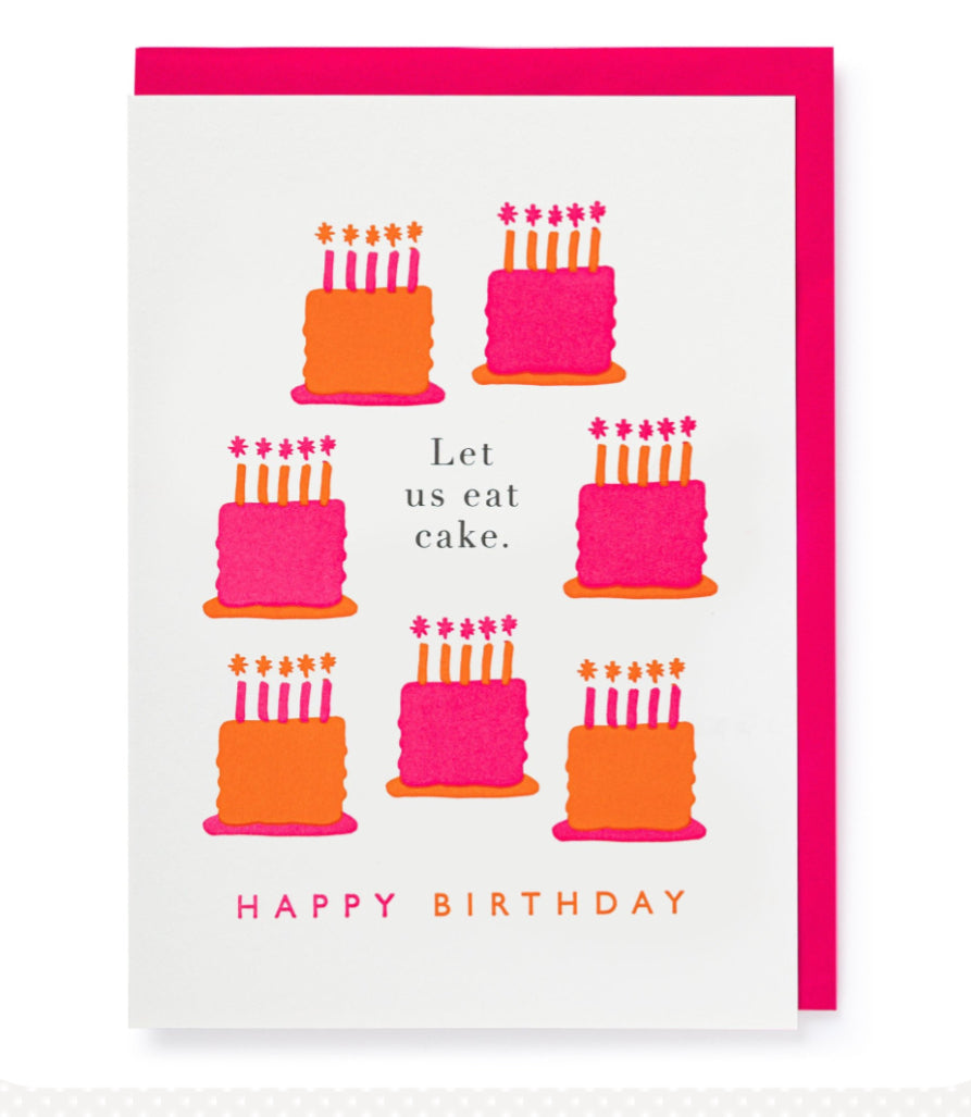 Let’s Eat Cake Birthday card