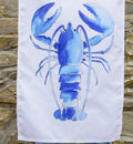 Blue Lobster Tea Towel