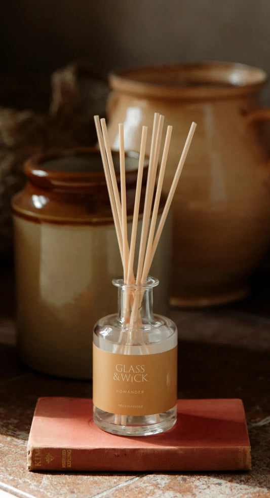 Glass & Wick Pomander Reed Diffuser