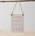 Some Bunny Metal Sign