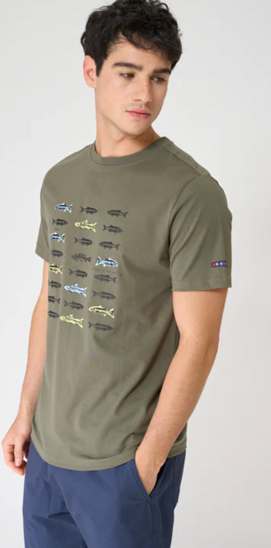 T-SHIRT WITH FISH